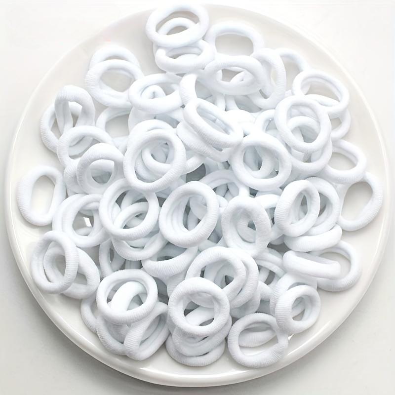 100/200/300/400pcs Children's Elastic Hair Rope, Girls Scrunchies Hair Accessories Sets, Ideal Choice for Gifts