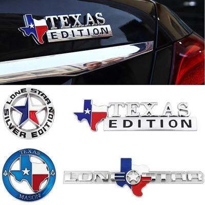 1 x nálepka s logem odznaku do auta z edice Texas
