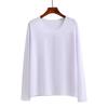 Fall Spring Men Top Seamless Solid Color O Neck Long Sleeves High Stretchy Quick-drying Daily Wear Casual Bottoming T-shirt