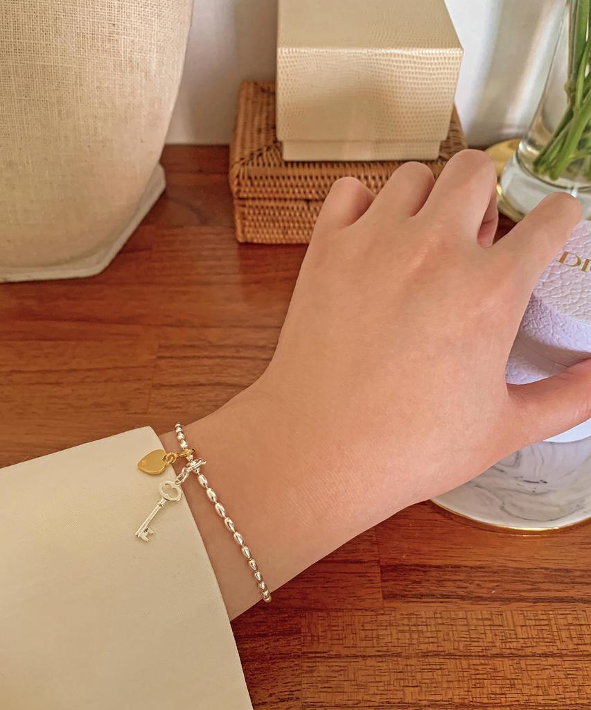 Code.H (Silver 925) Secret Pendant Bracelet (Type A)