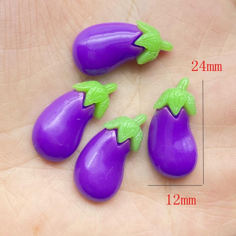 20Pcs Kawaii Cute Mixed Mini Fruit Series FlatBack Resin Cabochons Scrapbooking DIY Jewelry Craft Decoration Accessories G59