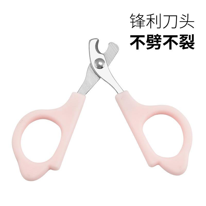 Manufacturer Wholesale Stainless Steel Pet Nail Clippers Creative Cat Ear Small Clippers Dog Cat Pet Nail Clippers Pet Supplies