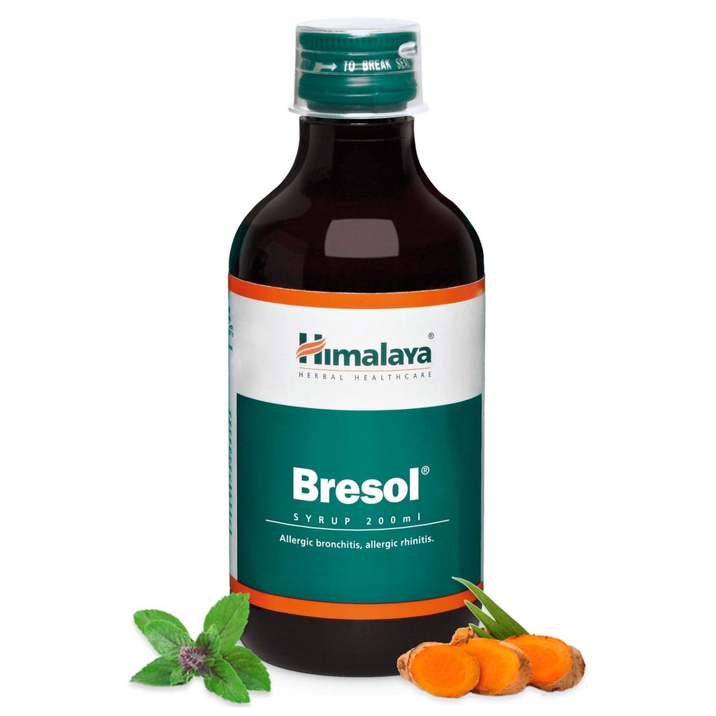 Himalaya Bresol Breathing Support Syrup 200 Ml Pack Of 1 For Allergy Relief And Asthma