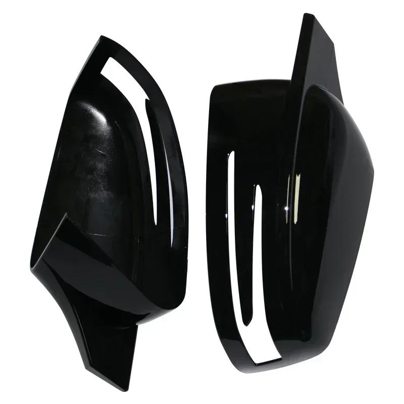 For Mercedes Benz C GLC S E Class W176 W246 W204 W212 W221 C117 X204 Sticking carbon Black Side Rearview Mirror Cover Caps