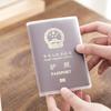 Funda de Pasaporte Funcional Impermeable Transparente Reutilizable Transparente Protección de Pasaporte para Viajes