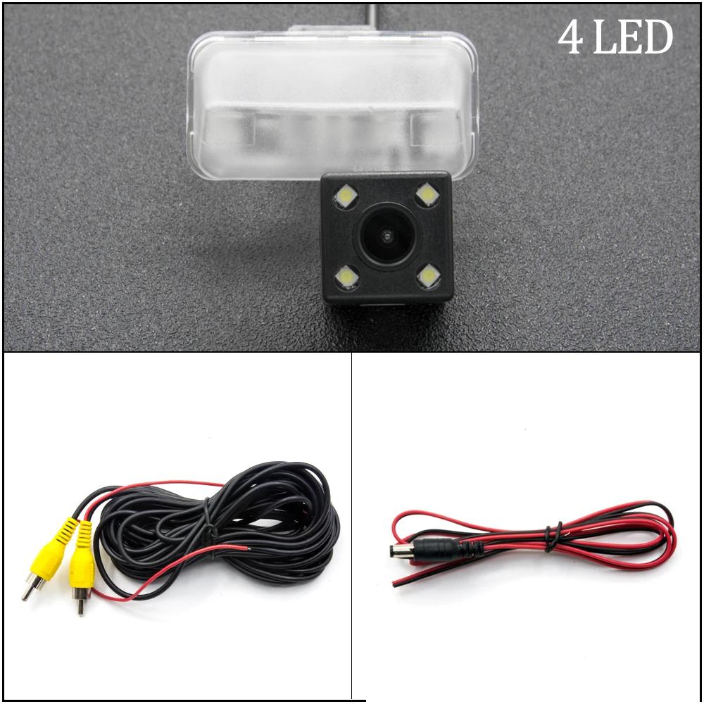 

Vehicle Rear View Camera For Peugeot 206 3/5 door hatchback/206 CC/206 SW/206 SD 406 Break 1995-2004 Car Reversing Monitor 4 LED Camera
