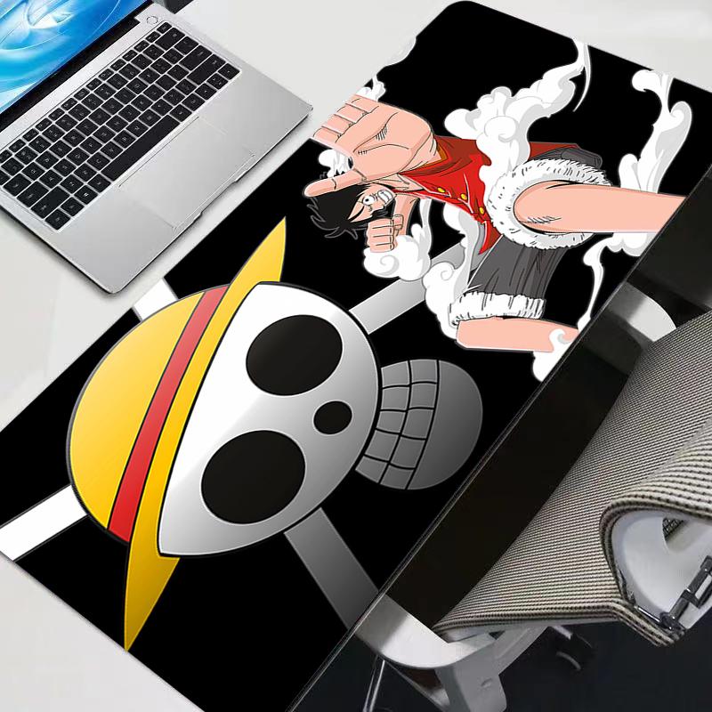 Mouse Pad One Piece Anime Durable Gaming Accessories Mousepad Gamer Pc Completo Computer Keyboard Desk Mat Varmilo Table
