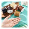 Beadthoven Nylon Thread Macrame String Cotton Rope 5 Roll Set 0.8mm Diameter Mixed Color 38-45m/roll Craft Accessories Braided String Weaving Yarn
