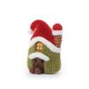 Apricot Lamb Christmas House Plush Toy for Kids, Soft and Cute Fluffy Christmas House for Girls and Boys, 18cm