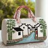 New Yoga Bag Fashion 3D Printing Short Distance Portable Travel Bag Sports Fitness Bag Fitness Bag