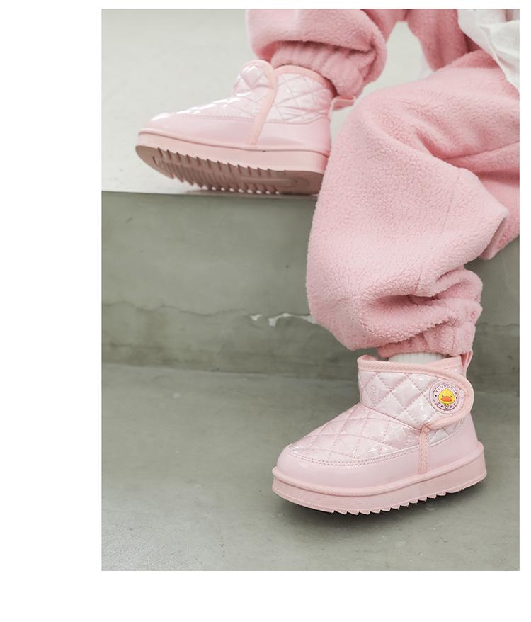 Winter 2026 Unisex Baby Velvet-Lined Waterproof Non-Slip Snow Boots