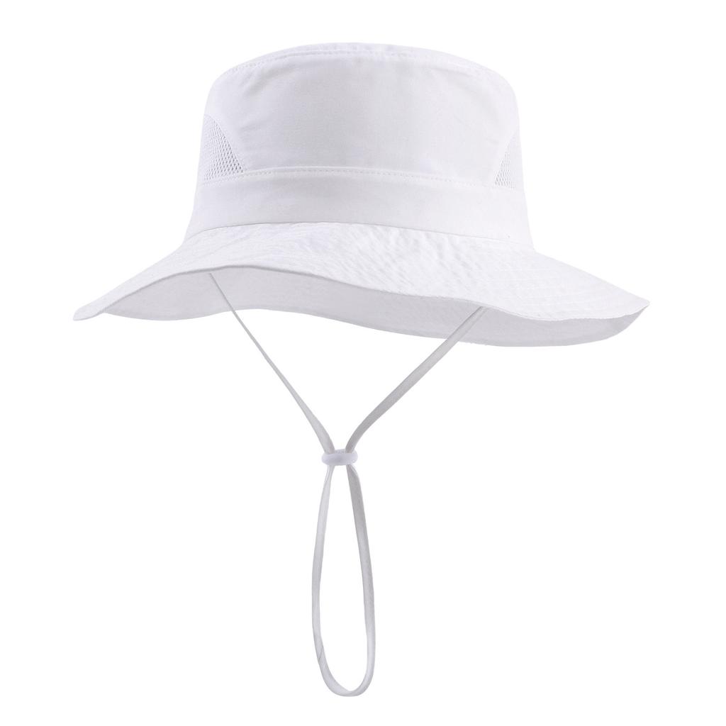Children's Fisherman Hats for 3 Months To 10 Years Old, Summer Outdoor Sun Protection and UV-blocking Sun Hats, Mesh Breathable