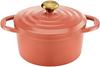 Tefal Cocotte Pot 24cm, Double-Handled, Waterless Cooking, Lightweight and Easy To Use Despite Being Cast Iron, Induction and Gas Stove Compatible, Fr