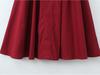 2026 Spring Women's 3D Underwire Waist-Cinched Pleated Christmas Dress