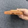 Applicable iPhone 17 Pro Max Carbon Fiber Kevlar Thin Protective Phone Case - Orange