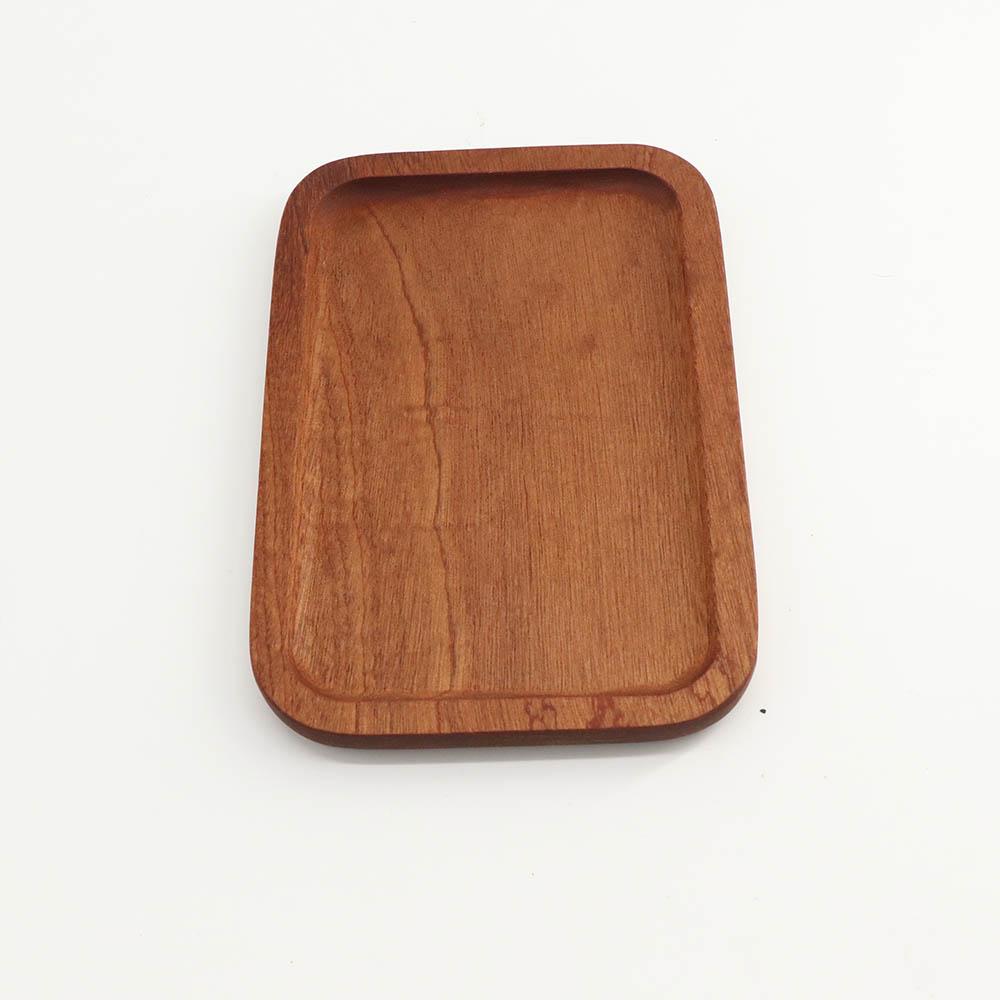 Solid Dried Fruit Tableware Wooden Tray Household Food Dish Serving Tray Snack Plate Wooden Plate