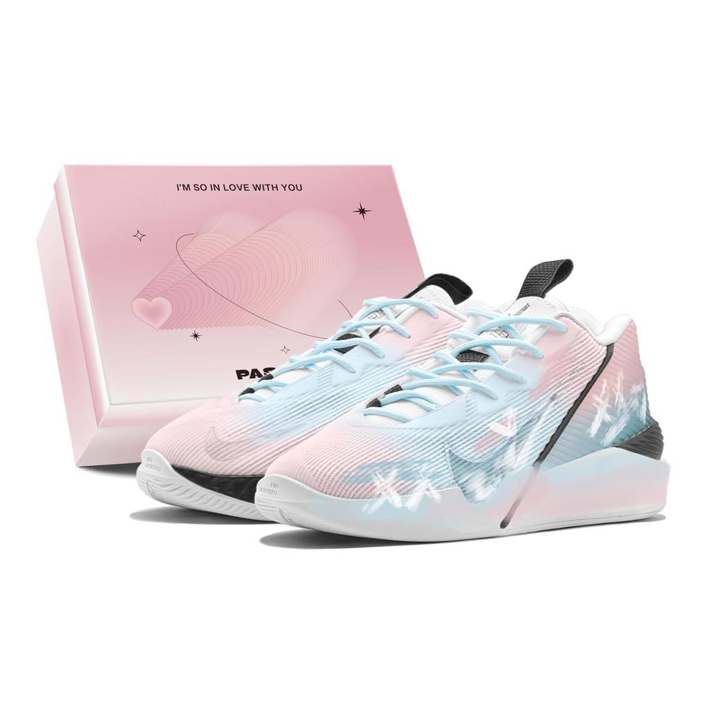 Nike G.T. Jump Academy Cotton Candy, Hand Drawn, Graffiti Abrasion Resistant High top Basketball Shoes Men's Blue Pink HF1804-100(TeamS1-S-BOX)