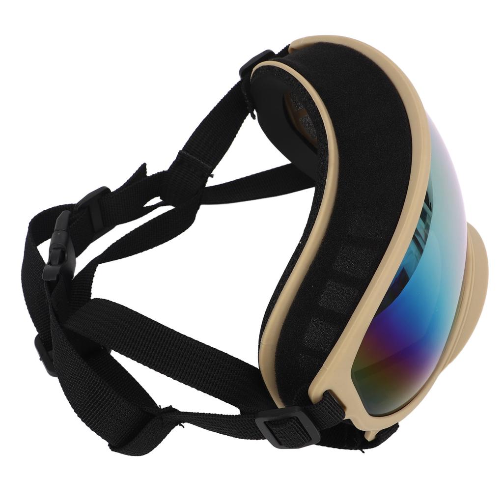 Outdoor Pet Glasses Dog Goggles Animal Ski Goggles Sun Protection Ultraviolet Protection Khaki