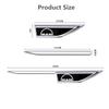 Car Fender Side Blade Stainless Steel Decal Car Body Protective Sticker For MAN TGX TGM TGA TGS TGE Accessories