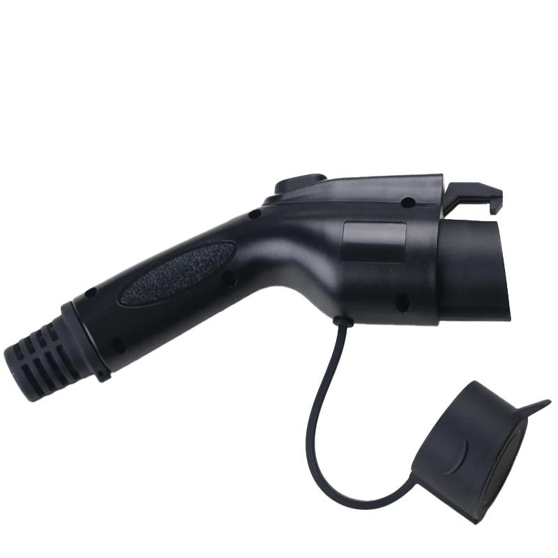 Ev Charger Plug Adapter Type 1 EVSE SAE J1772 Convertor 16A 3.6kw 32A 7.2kw Electric Car Vehicle Socket TYPE1