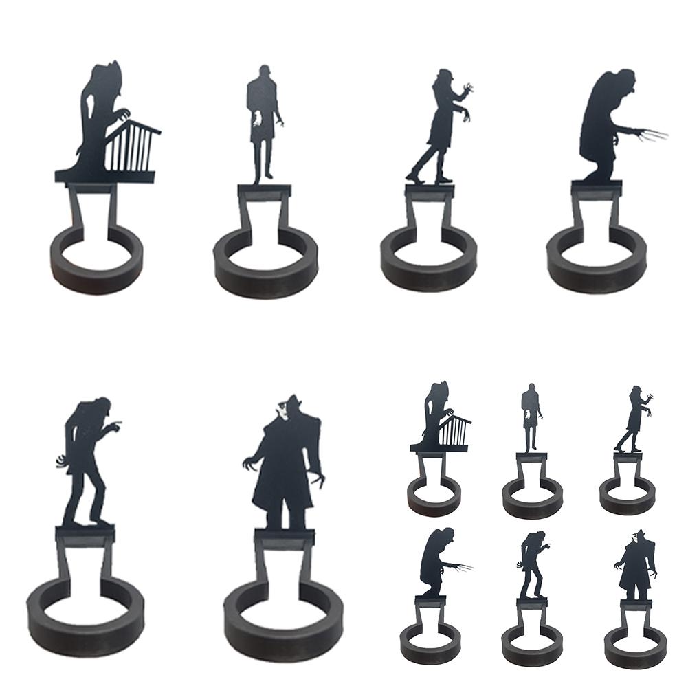 Nosferatu Candle Holder Metal Nosferatu Candle Shadow Tealight Shadow Caster Halloween Tea Light Holder Halloween Home Decor