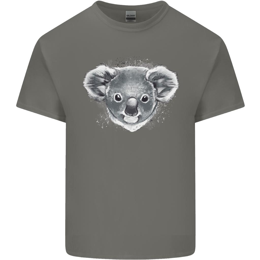 A Koala Bear Head Unisexs Light Cotton Tshirt