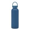 Double-Layer Stainless Steel Vacuum Insulated Travel Mug With Carrying Handle - 500ml Portable Outdoor Water Bottle