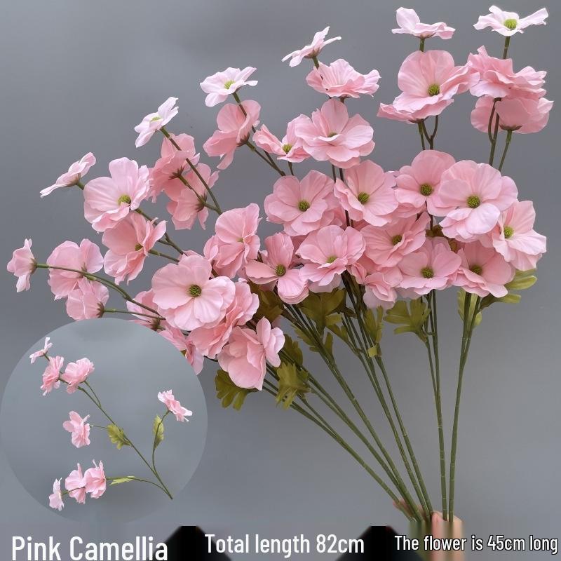 Wedding Pink Series Peony and Rose Artificial Flowers for Decorations