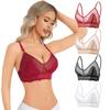 Cross-Border Women’s Breathable Lace Bra - Sexy French Design
