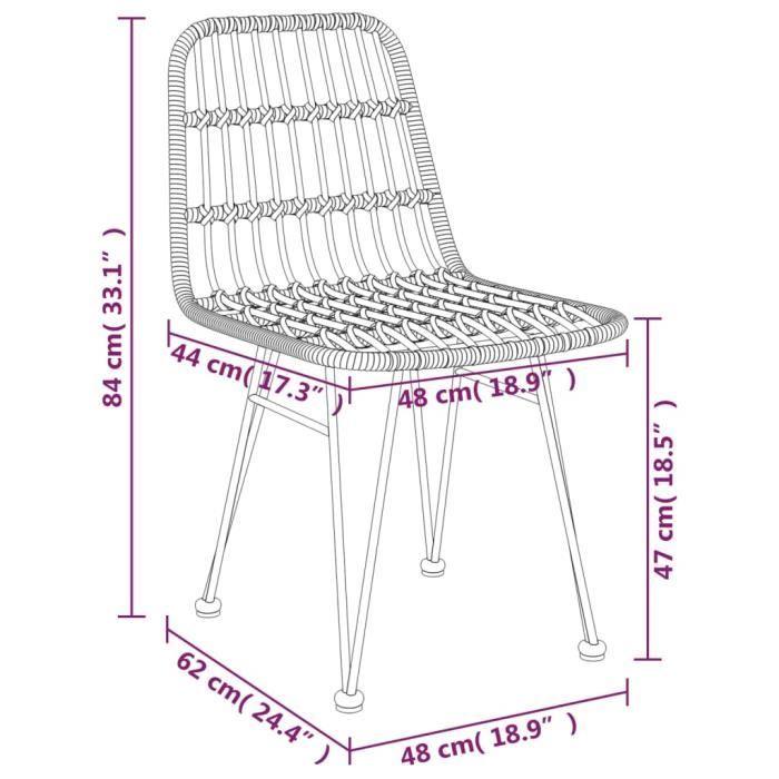 3157895 vidaXL Mobilier à dîner de jardin 5 pcs Noir Résine tressée