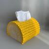2024 New Creative Corn Tissue Box, Paper Drawing Box, Restaurant Tissue Storage Box, Bathroom Roll Paper Box Tissue Holder