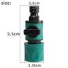 Garden Hose Nozzle with Switch & Single-Valve Connector