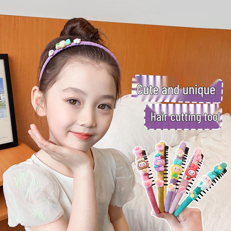 

Toothed Headband for Girls: Cute and Non-Damaging Slip-Resistant Hair Clip