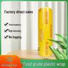 Large Roll Food Grade Cling Film for Commercial and Household Use - Ideal for Restaurants, Hospitals, Fruits, and Vegetables
