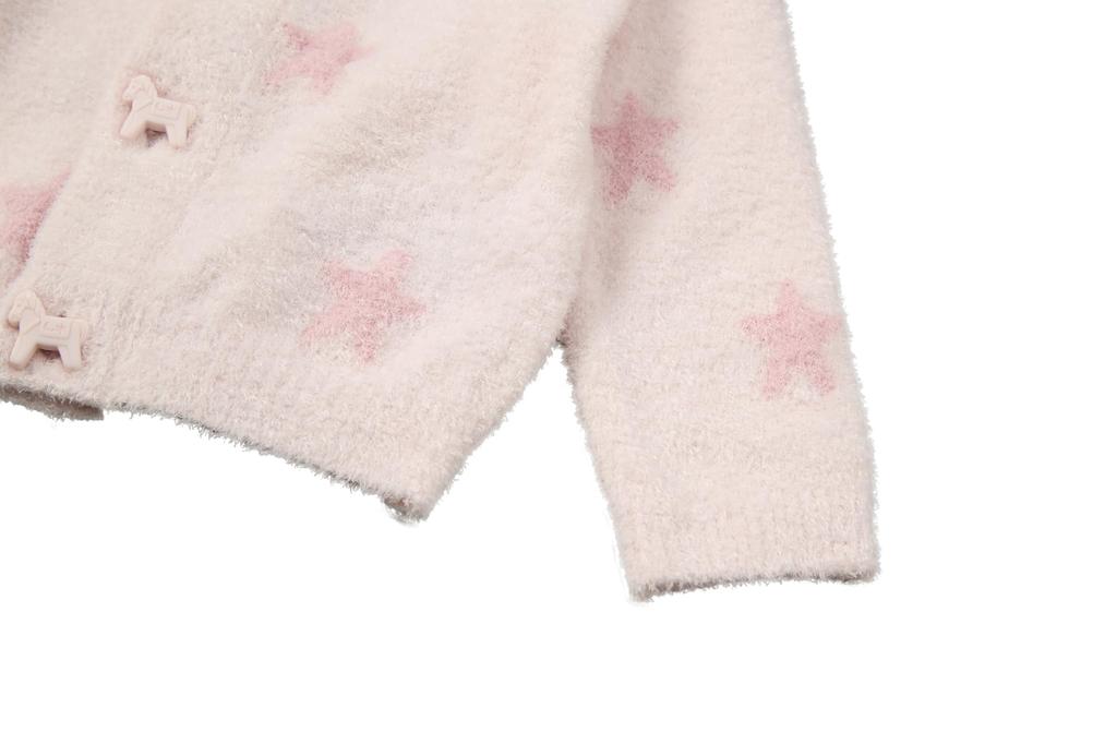 Gelato Pique BABY Smoothie Star JQD Cardigan PBNT241414 PNK