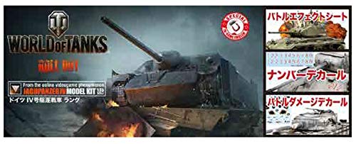 Platz/Italeri WORLD OF TANKS German Army Jagdpanzer IV Lang SP ver. 1/35 Scale Plastic Model Kit WOT39510SP