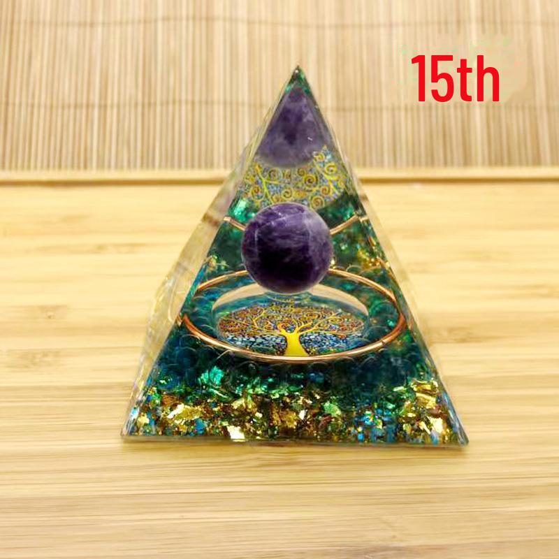 

Креативные хрустальные украшения: Энергетические камни, пирамиды и многое другое 6cm