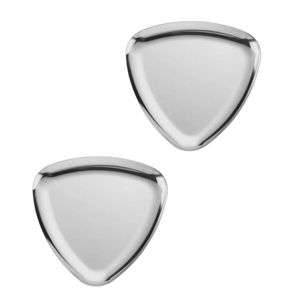 Elegant Triangle Shaped Metal Tray For Jewelry And Cosmetic Storage Decorative Organizer For Home Office Display