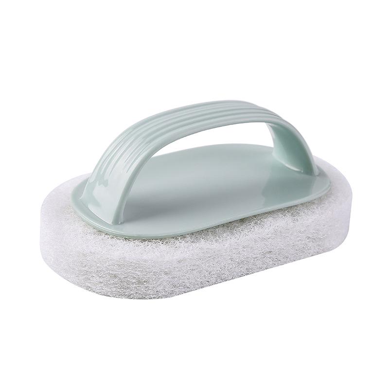 With Handle, Cleaning Brush, Bathroom Tile Brush, Kitchen Decontamination Brush, Pot Washing, Magic Sponge, Wipe, Bathtub Brush