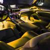 2M Auto Car LED Strip Light Interior Decor Atmosphere Wire Strip Lamp 12V Yellow