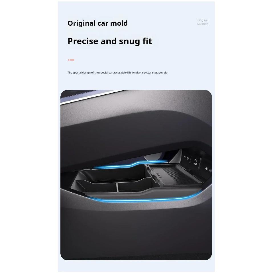 Silicone Storage Box 2025 FOR Geely Preface Center Console Modification Anti-slip Pad Accessories Organizer Decoration