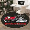 Tampa Bay Buccaneers Logo Round Rug for Livingroom,Bedroom, Palyroom, Chair Rug, Area Rug, Circle Carpet, Large Size Fan Christmas Gift