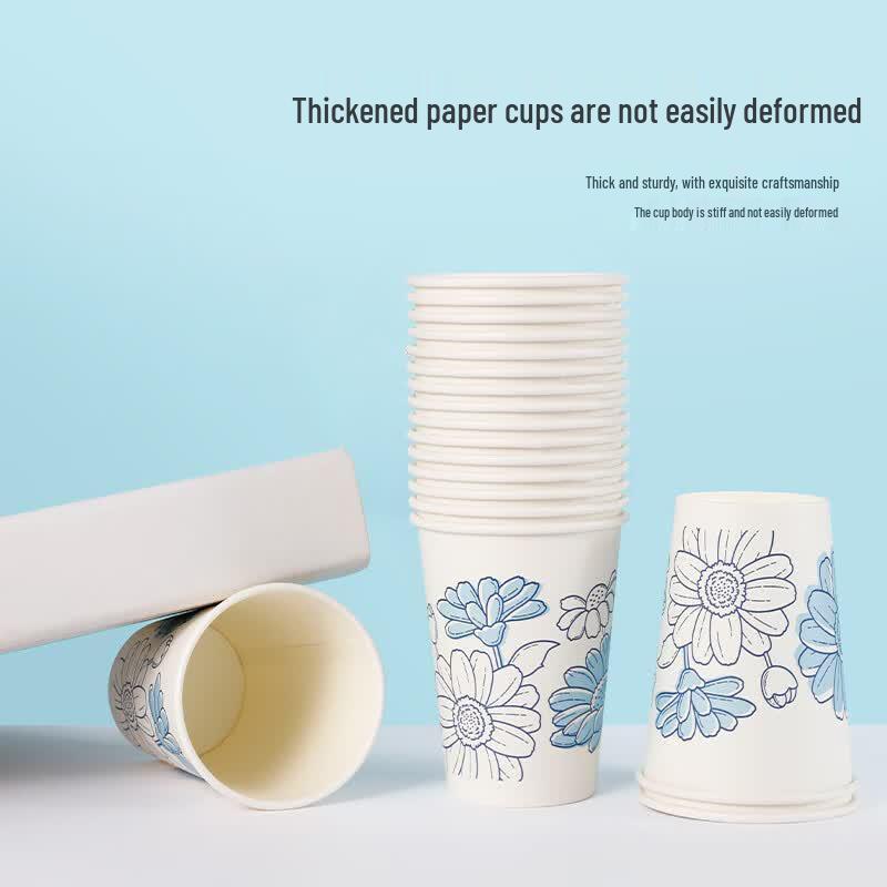 Yekee Thickened Disposable Paper Cups