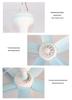 Compact Silent Ceiling Fan for Dorms and Bedrooms