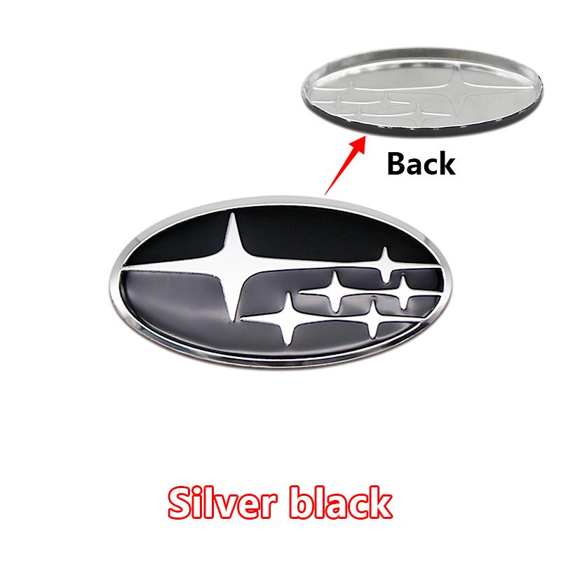 For Subaru WRX Forester XV Outback Impreza STI Legacy Tribeca 5.8cm Subaru Car Steering Wheel Logo Badge Sticker Emblem Decals rgw1
