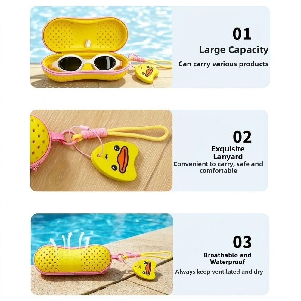 Breathable Swimming Goggles Case Quick-dry Goggles Protective Cover Eyeglasses Organizer Sports