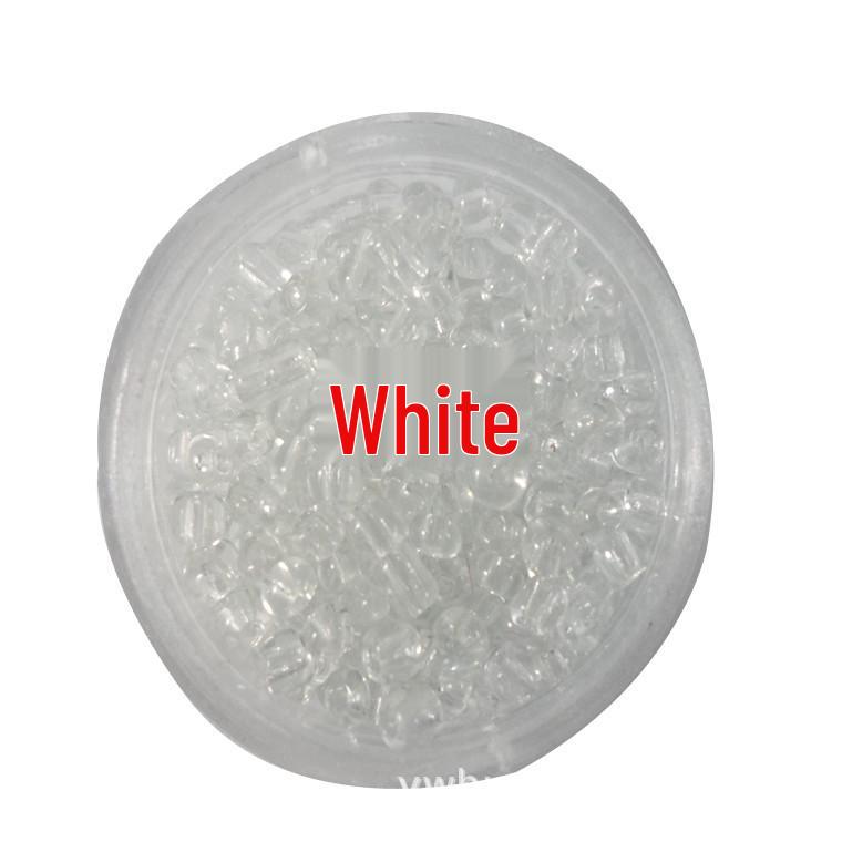 Transparent Glass Rice Beads for DIY Jewelry and Cross Stitch Clothing Accessories