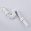Telescopic Plastic Drain Hose with Steel Wire Rubber Head for Washbasin and Mop Pool – Anti-Mold Design