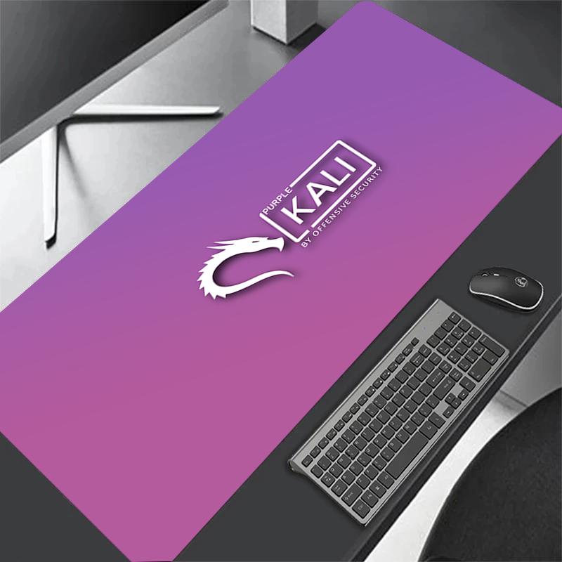 Kali Linux Mousepads Company Mouse Mat X Natural Rubber Nonslip Keyboard Desk Mats Kawaii Large for Laptop Gaming Mouse Pad