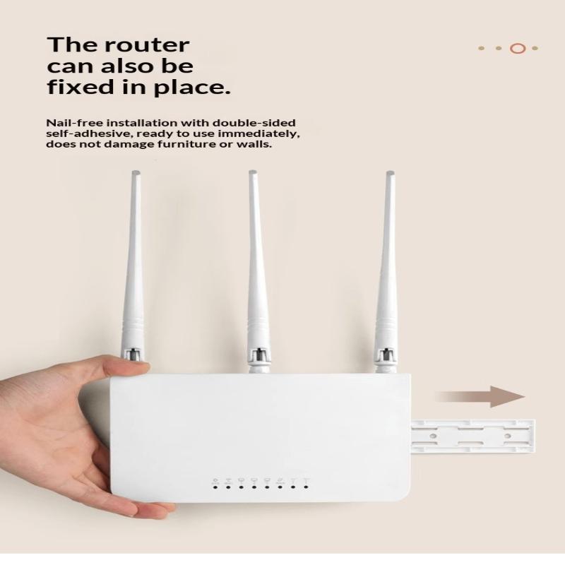 5/10PCS Self-Adhesive Wall Mount Power Strip Fixer Hanging Socket Holder No Drilling Cable Organizer for Home Use